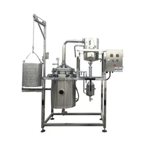 Destilação frática eficiente de óleos essenciais de aço inoxidável