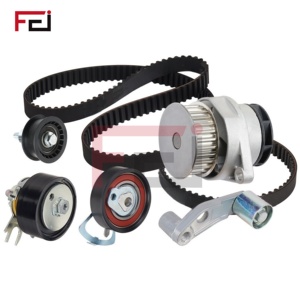 Nouveau Kit <span class=keywords><strong>de</strong></span> tendeur <span class=keywords><strong>de</strong></span> chaîne <span class=keywords><strong>de</strong></span> <span class=keywords><strong>distribution</strong></span> avec pompe <span class=keywords><strong>à</strong></span> eau pour Citroen VW Skoda Seat 036198119E 036198119H 1987948863 KP25565XS-1 - Product Image 5