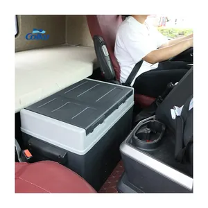 Vendita calda 36L portatile doppia zona Camper Camper frigo compressore da 12 Volt per auto con porta rimovibile