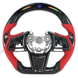 Volante Deportivo Personalizado de Fibra de Carbono Azul con Luces LED para Subaru Legacy/BRZ/<span class=keywords><strong>Impreza</strong></span>/WRX <span class=keywords><strong>STI</strong></span>/Forester 2016 2017 2018 2019 2020 2021 <span class=keywords><strong>2023</strong></span> - Product Image 3