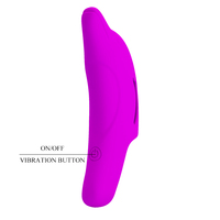 Pretty Love Vibrador de Dedos de Silicona USB con 10 Vibraciones para Mujeres, Masturbador Premium con Función de Memoria