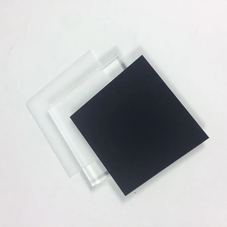 Black White Silver Transparent Multicolor 10mm Plastic Acrylic Panel For Sale