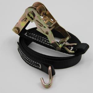 Beijing Tianma 1 pouce 25mm noir <span class=keywords><strong>enrouleur</strong></span> sans fin en acier serrure à <span class=keywords><strong>cliquet</strong></span> <span class=keywords><strong>sangle</strong></span> d'arrimage Double J crochet embout raccords à <span class=keywords><strong>cliquet</strong></span> arrimage - Product Image 6