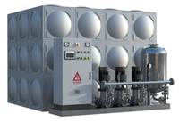 Réservoir d'eau en acier inoxydable résistant à la pression - Équipement d'alimentation en eau secondaire par osmose inverse 1000L/heure