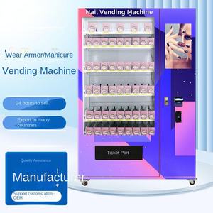 24 heures beauté rose automatique ongles distributeur automatique pièce/QR Code/système de paiement par jeton - Product Image 2