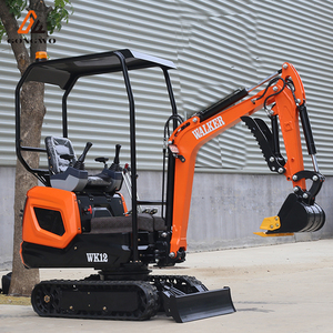 Thủy lực 1.2 tấn Mini Máy xúc nhà máy giá bán buôn CE/EPA máy xúc Crawler nhỏ Digger Bagger - Product Image 2