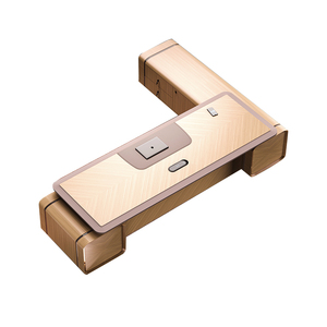 Office MDF L Shaped Luxury Design Boss Table <b>Solid</b> <b>Wood</b> Office <b>Desk</b> Executive Computer Office Table Furniture - Product Image 6