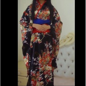 Disfraz de Kimono de Hell Girl Enma Ai para Cosplay, Disfraz de Anime para Mujer, Poliéster, Primavera 2022 - Product Image 4