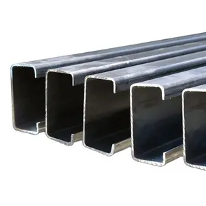 China manufacturer structural c channel size 200 x 80 x 7.5 x 11mm aluminum c channel profile c purlin