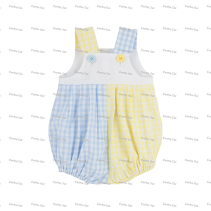 Conjuntos de Ropa para Niños, Conjuntos a Juego para Hermanos de Pascua, Mameluco de Burbuja Tejido, Vestidos para Niñas, Conjuntos de Ropa para Bebés - Product Image 2