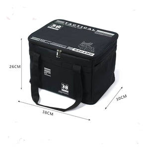 Sac de rangement tactique pliant extérieur de grande capacité Fermeture Velcro fermeture EDC Toile durable unisexe pour pique-nique Camping - Product Image 5