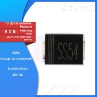 Diode redresseuse Schottky SS54 40V 5A à montage en surface -55°C à 150°C pour alimentation à découpage