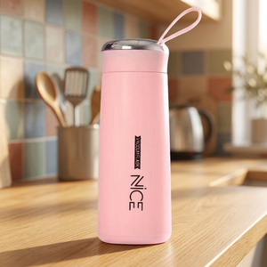 Nouvelle bouteille d'eau en verre avec cristaux infusés, bien-être, 400 ml, écologique, logo personnalisé, cadeau promotionnel, vente en gros, multicolore - Product Image 3