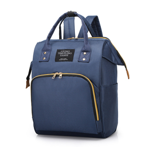 Pas cher haut évalué mignon bleu polyester bébé garçon grand sac à couches fourre-tout sac à dos sacs bébé sac à dos couche-culotte <span class=keywords><strong>maman</strong></span> sac pour les mamans - Product Image 2