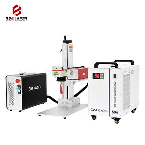 Small Portable Split Type Jpt 355nm 10W UV Laser Marking Engraving Machine for Phone case <b>Id</b> Card Metal Ear <b>Tag</b> Glass - Product Image 2