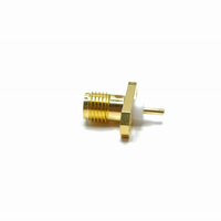 Connecteur coaxial RF SMA-KFD21, connecteur droit à 2 trous, montage sur panneau, accessoires