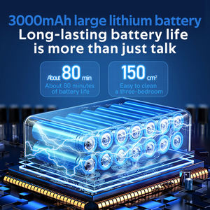 Aspirateur robot <span class=keywords><strong>RYK</strong></span> OB8S MAX, aspiration puissante, nettoyage automatique, commande WiFi, balayage sec et humide pour hôtels, UE - Product Image 4