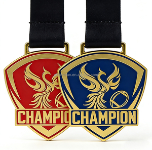 Conception de médailles personnalisées en métal pour les sports de combat, le <span class=keywords><strong>rugby</strong></span>, le football, le basketball, le karaté, le taekwondo, les courses de marathon 5K, médailles de finisseur - Product Image 2