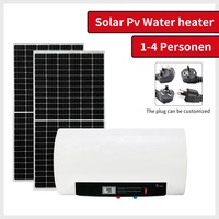 Chauffe-eau solaire photovoltaïque pour hôtel, économie d'énergie, haute capacité, structure durable, utilisation commerciale, domestique et pour camping-car