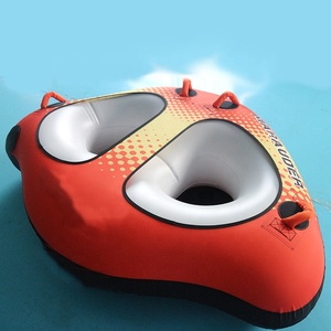 أفضل نوعية 2 راكب قابلة للنفخ مثلث قابل للسحب أنبوب صعود لتزلج على الماء الرياضة - Product Image 3