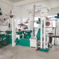 Capacité de 15 à 25 tonnes/jour, 220V/380V, combinant décortiqueuse de riz paddy, moulin à riz, nettoyeur, désherbeur, séparateur