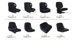 Asiento de carretilla elevadora de PVC para carretilla elevadora Linde alta calidad accesorios de carretilla elevadora de repuesto - Product Image 6