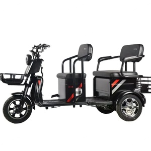 <b>3</b>-<b>Wheel</b> 48V 600W <b>Electric</b> Trike <b>Adult</b>-Friendly Two-Row Three-Seater <b>Electric</b> <b>Car</b> with Open Body Type - Product Image 2