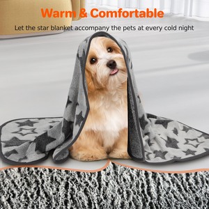 Nobleza 3 Pack morbida e calda coperta di flanella 60X40 cm stampa modello per XS gattini e cani di piccola taglia - Product Image 6