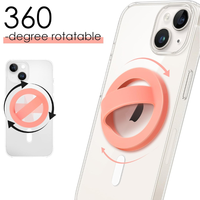 Support de téléphone pratique pour support magnétique flexible portable avec aimant puissant pour téléphones portables