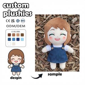 Peluche Personalizzati con Logo, Produttore di Giocattoli in Peluche, Lupo Marrone Personalizzato con Gilet e Imbottiture per Zampe, Bambola di Peluche - Product Image 6