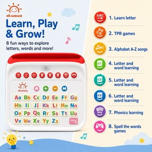 Set di macchine per l'apprendimento dell'alfabeto con <span class=keywords><strong>libri</strong></span> di scrittura e schede flash migliori per la fonetica dei bambini - Product Image 4