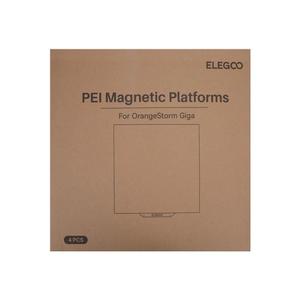 Kit de plateforme magnétique ELEGOO PEI (acier) pour accessoires d'imprimante 3D OrangeStorm Giga - Product Image 4