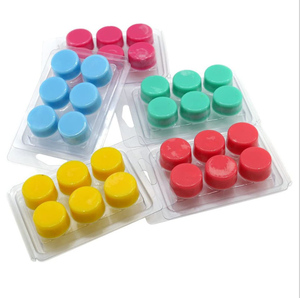 Vỉ Hộp Xà Phòng Sinh Thái Thân Thiện Rõ Ràng Gói Sáp Tan Chảy Vỏ Sò Bao Bì Hộp Nhựa Trái Tim Vuông Tròn Khuôn Giáng Sinh Bán Buôn - Product Image 3