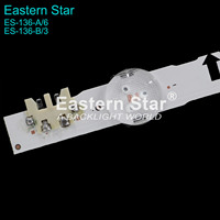 Bande de rétroéclairage LED ES-136 (5A+5B, 6+3LEDs) D4GE-400DCA-R1[13.12.19] pour téléviseur 40'' SAM SUNG UE40H6500/UN40J6300 Barre de rétroéclairage LED