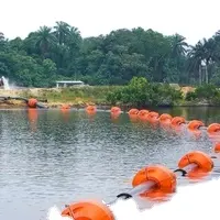 8 10 12 14 16 18 20 22 inch nạo vét ống floaters ống dầu cổ áo Floater