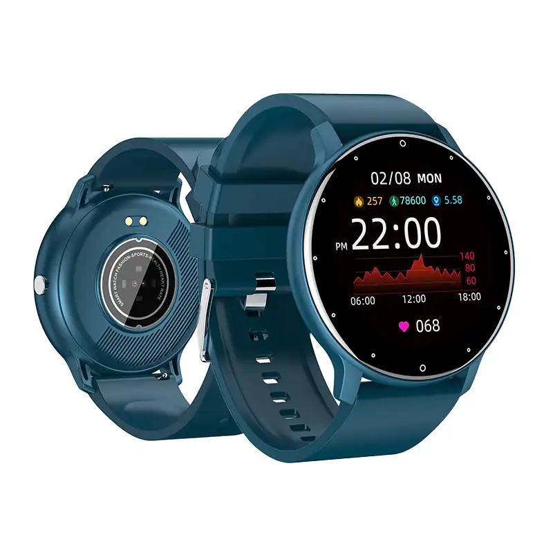 Производство ZL02 Смарт-часы для мужчин женщин водонепроницаемый сердечного ритма фитнес трекер мужские спортивные умные часы для IOS и Android