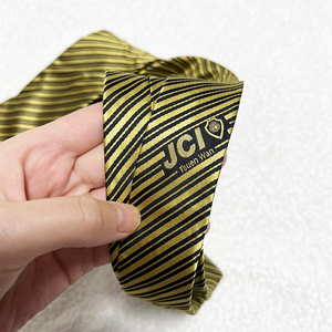 Мужские жаккардовые галстуки с логотипом - Product Image 5