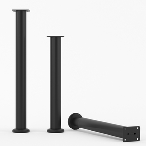 Pieds de table basse en métal télescopiques à hauteur réglable et pivotante pour meuble canapé-lit meuble <span class=keywords><strong>TV</strong></span> coussinets surélevés pieds de support - Product Image 2