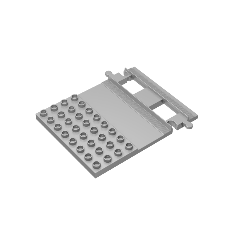 [Gobricks]GDS-D193 оптовая продажа, запчасти для поездов, железнодорожная станция, большие кирпичи, большие детали для строительных блоков