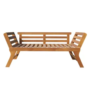 High Quality Day Bed Factory Price Outdoor Furniture Patio Furniture Wooden Bed For Garden Vietnam Manufacturer