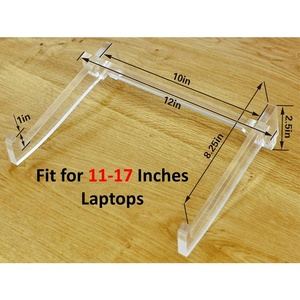 Tùy chỉnh hiện đại xách tay rõ ràng Acrylic iPad/điện thoại di động máy tính xách tay máy tính hiển thị đứng - Product Image 5