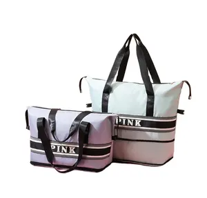 Water Proof Teen Girls Dance Duffel Bag Fitness Handbags Traveling Weekender Sports Duffle Bags With