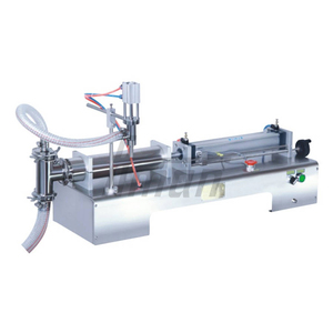 Single Head Semi Automatic Water Filling Machine <b>for</b> Glass/Plastic Bottles/Vials 0.4-0.6Mpa Air Pressure Beverage Shampoo - Product Image 1