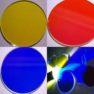 Dichroic <b>Filter</b> <b>Optical</b> Glass Custom Shape 0.2-10mm Thickness 90% Transmittance Custom Coating for Gobo Projector Instrument - Product Image 6