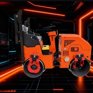 Compacteur routier à double tambour avec <span class=keywords><strong>cabine</strong></span>, fourni par l'usine - Product Image 1