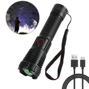 Torcia LED Zoomabile Super Luminosa 1200LM <span class=keywords><strong>per</strong></span> Emergenze Domestiche, Caccia, Campeggio, Pesca, Escursionismo - Product Image 1