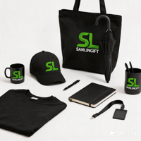 Ensemble cadeau personnalisé en métal pour entreprise avec impression UV pour souvenirs, articles promotionnels et logo