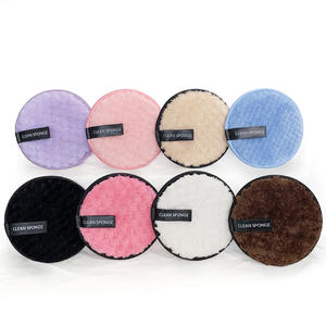 Micro Beauty MB-TR01 Tampons démaquillants en coton <span class=keywords><strong>double</strong></span> <span class=keywords><strong>face</strong></span> 3 couches Lavables Réutilisables Multicolores Lingettes nettoyantes pour le visage Cosmétiques - Product Image 4