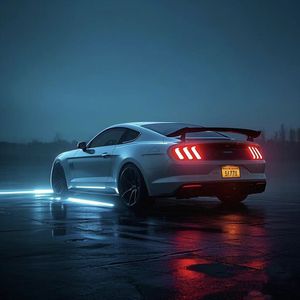 Acrílico Uv Impresión Coche de lujo Iluminación decorativa Póster de pared P STER Led De Mercedes Amg - Product Image 5