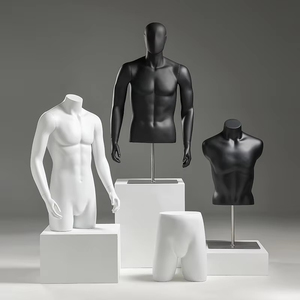 Usine en gros affichage factice <span class=keywords><strong>Lingerie</strong></span> magasin de vêtements pour hommes Muscle torse <span class=keywords><strong>Mannequin</strong></span> demi-corps mâle <span class=keywords><strong>Mannequin</strong></span> Muscle athlétique - Product Image 4